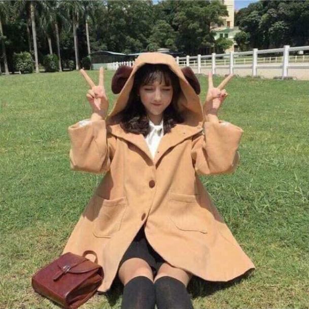 [Cam Kết Chất Lượng ] Áo dạ gấu cute siêu xinh dày dặn | BigBuy360 - bigbuy360.vn