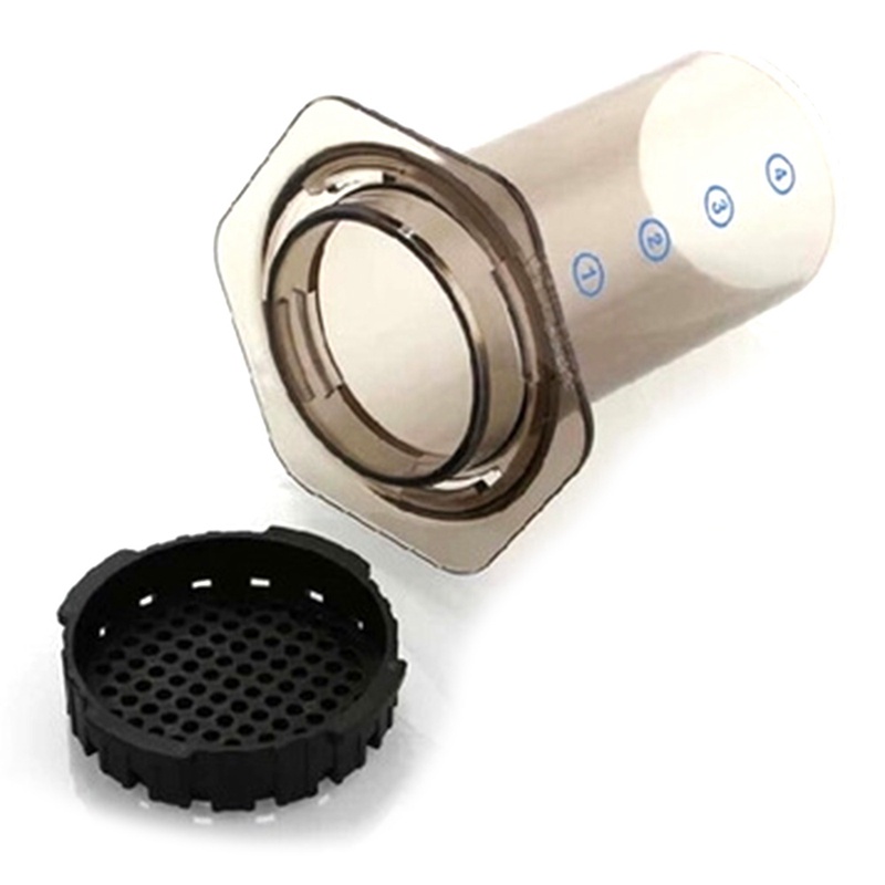 Ấm Pha Cà Phê Espresso Kiểu Pháp Di Động Bằng Kính Lọc