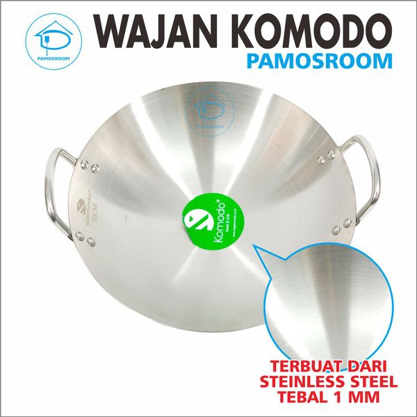 Chảo Chiên Bằng Thép Không Gỉ Đường Kính 30cm Chất Lượng Cao | BigBuy360 - bigbuy360.vn