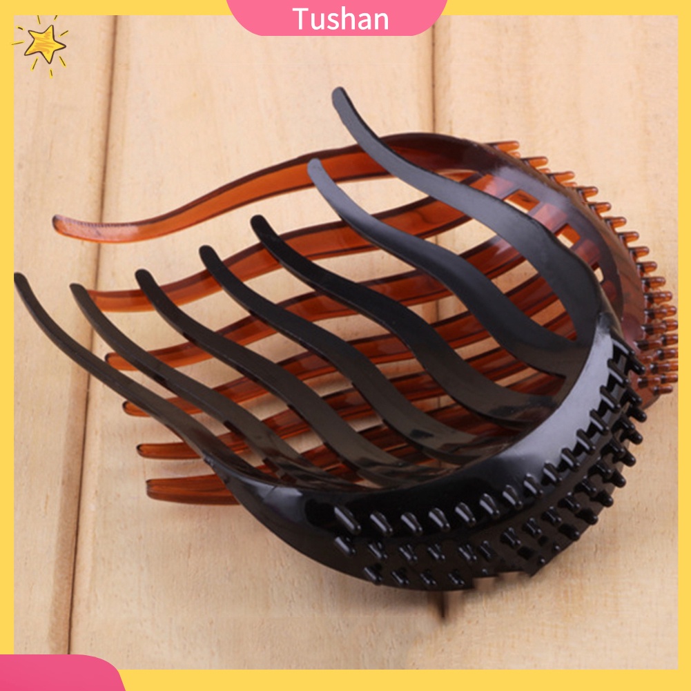 Kẹp tóc tạo kiểu đuôi ngựa phồng dày tiện dụng cho nữ