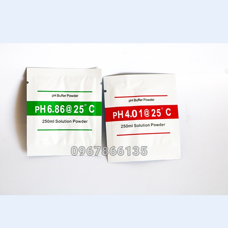 Gói Bột Hiệu Chỉnh Độ pH 4.01 và 6.86