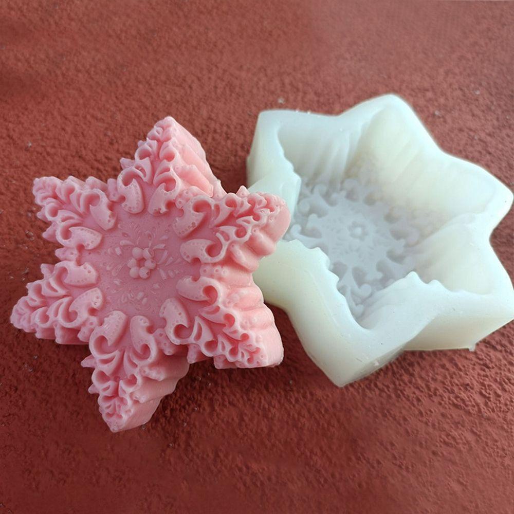 Khuôn Silicone Tạo Hình Làm Xà Phòng Hình 3D DIY Không Mùi