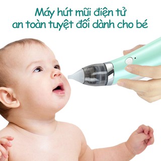 Máy hút mũi điện tử êm ái cho trẻ sơ sinh ,trẻ nhỏ