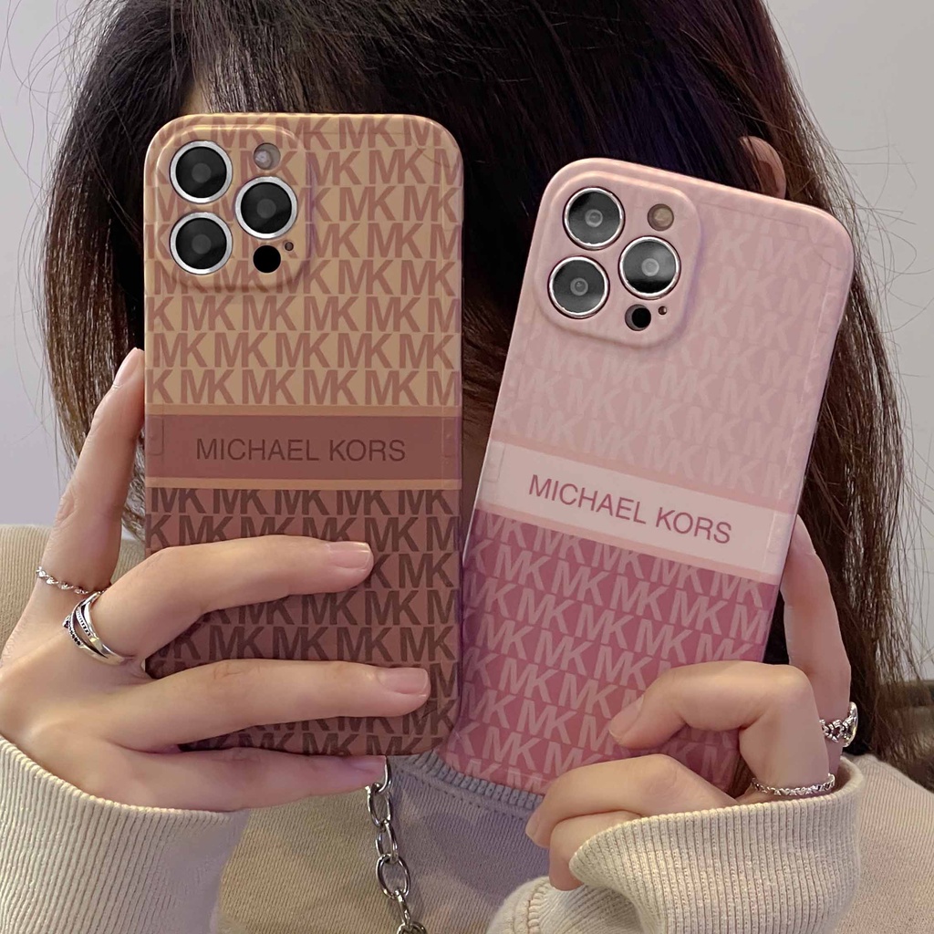 Ốp Điện Thoại Màu Hồng Thời Trang Cho iPhone 14 13pro max 12pro 11promax