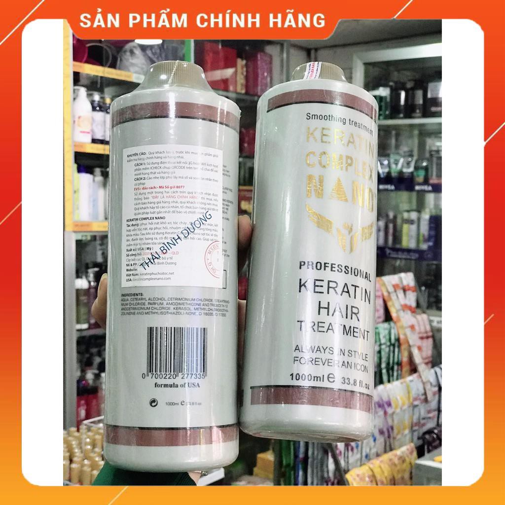 Hấp phục hồi cao cấp KERATIN NANO COMPLEX 1000ml