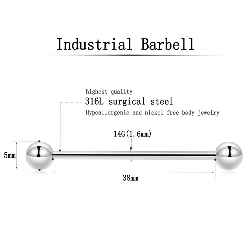 Set 9 Khuyên Tai 38mm Bằng Thép Không Gỉ Cá Tính Dành Cho Cả Nam Và Nữ