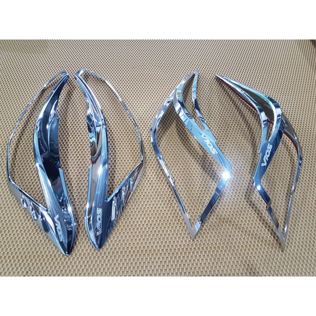 Ốp đèn trước sau Toyota Vios 2014 2015 2016 2017 2018 2019