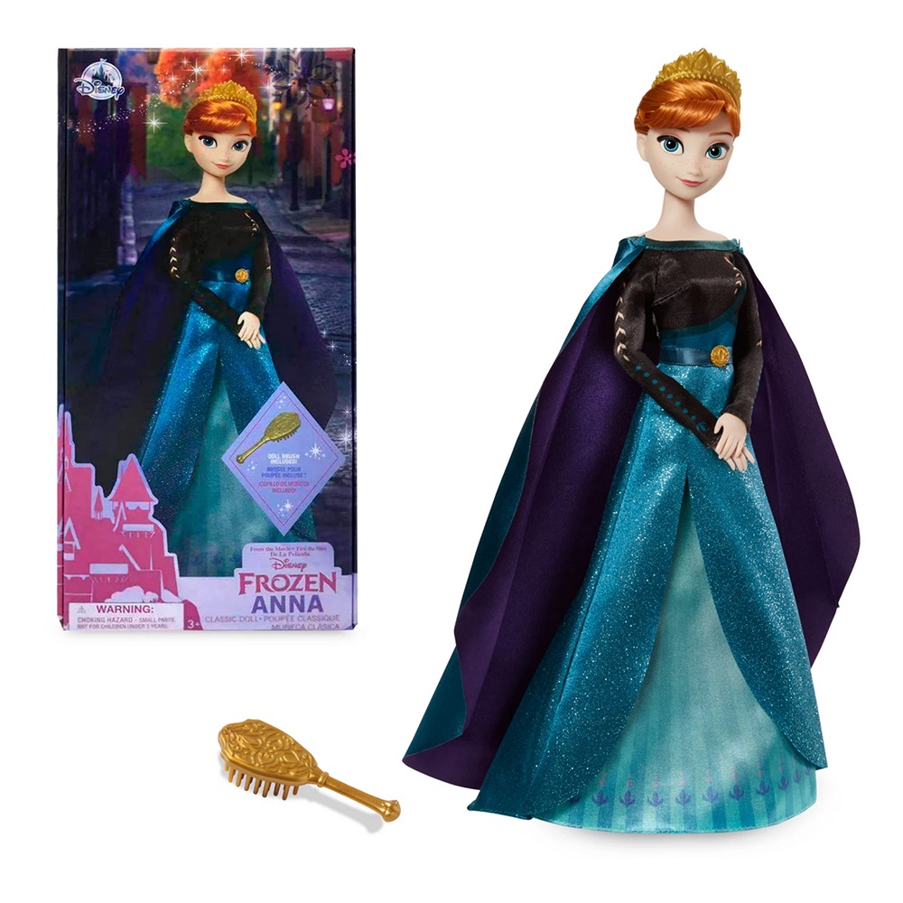 MỚI Búp Bê Công Chúa Anna Nguyên Bản Trong Phim Hoạt Hình Frozen Disney Classic Doll