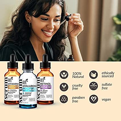 Set tinh chất dưỡng da Art Naturals Trio 3 chai 30ml [Hàng Mỹ]