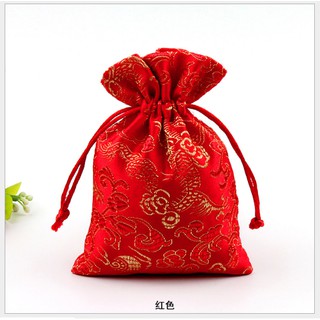 Túi gấm đỏ Thượng Hải đựng trang sức