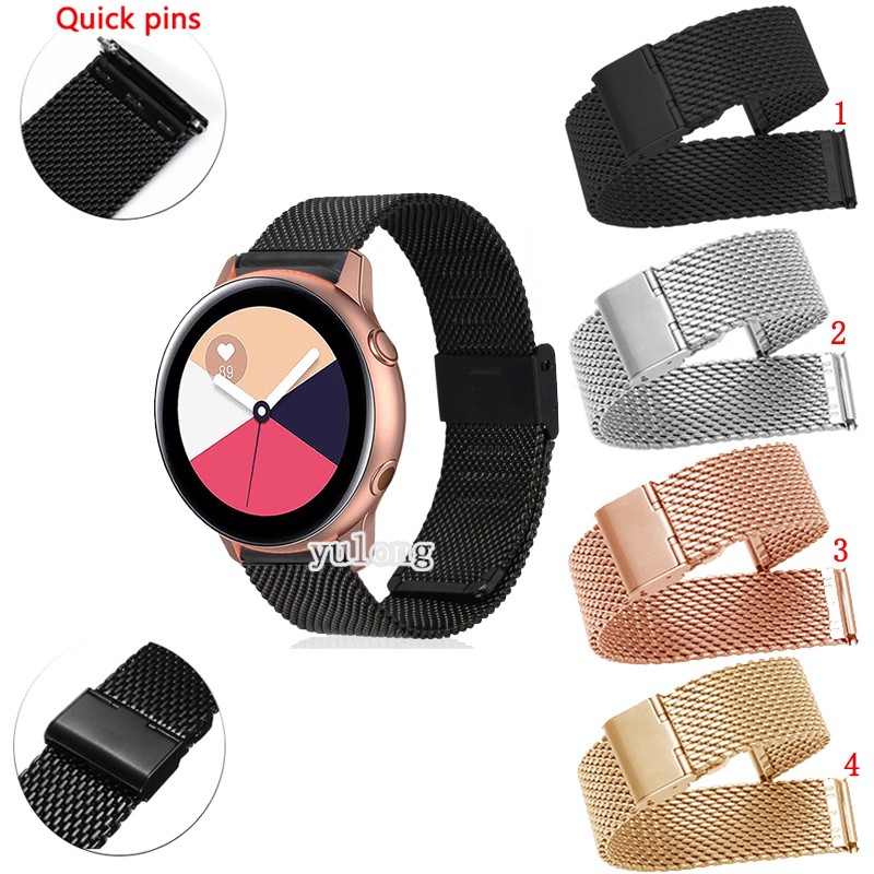 Dây Đeo Inox Milanese Cho Đồng Hồ Thông Minh Samsung Galaxy watch Active 2 40mm 44mm watch 5 watch5 pro watch4 watch 4 classic 42mm 46mm