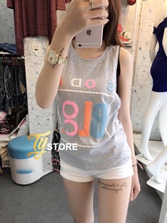 Áo tanktop mẫu chữ BIG kèm lót trong