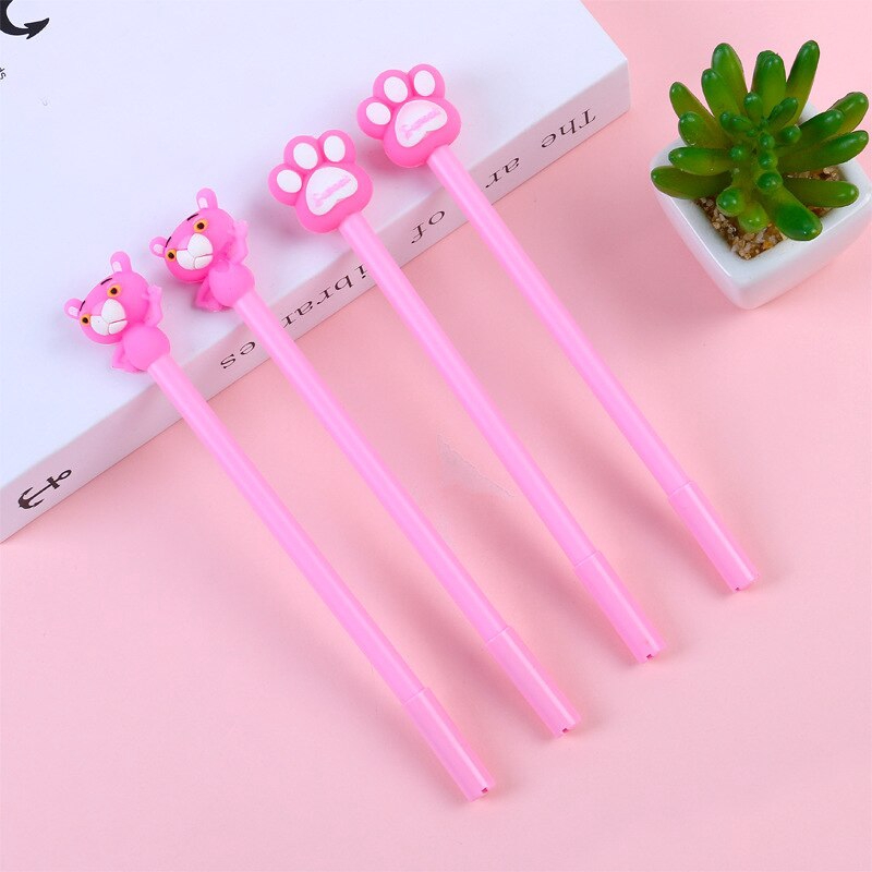 Set 4 Bút Mực Nước Hình Móng Vuốt Hổ Dễ Thương