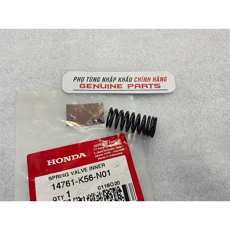 Lò xo đầu lớn nhỏ SONIC, WINNER, GTR, CBR nhập khẩu Honda 14751K56N01 / 14761K56N01