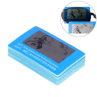 Lucky】Thẻ Kiểm Tra Phân Cực Cho Kính Mát Phân Cực polarized Tấm test