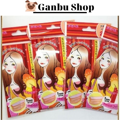 [Che Tên] Miếng Dán Thấm Hút Mồ Hôi Nách (Combo 2 miếng)