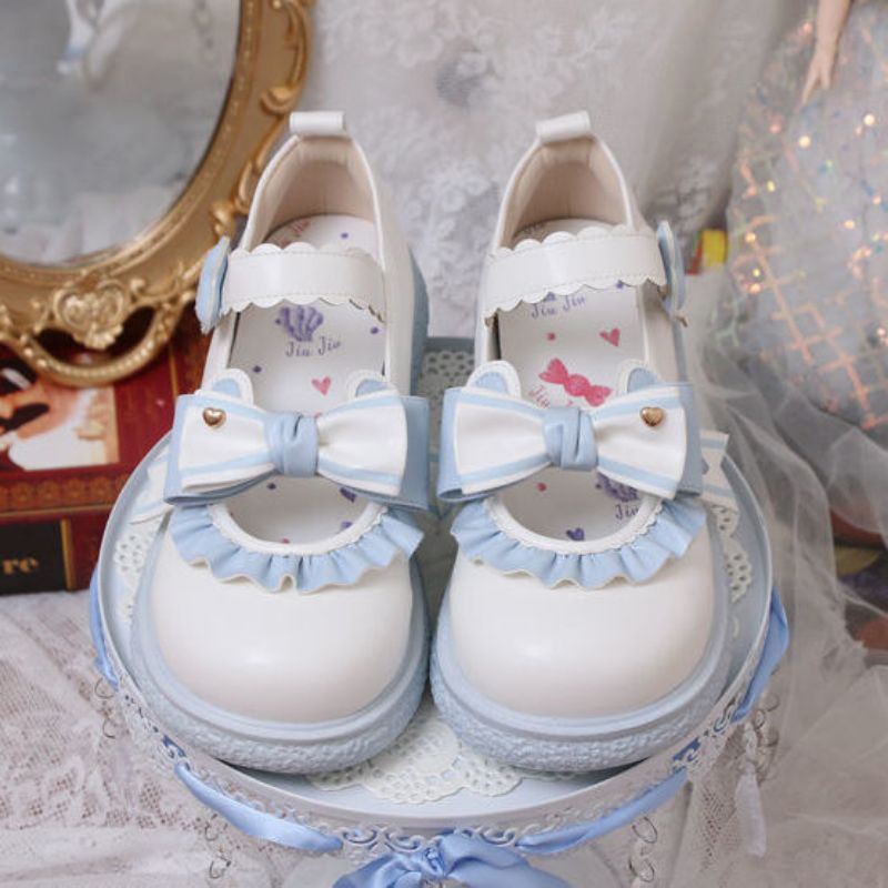 GIÀY LOLITA MŨI TRÒN 100% ảnh thật