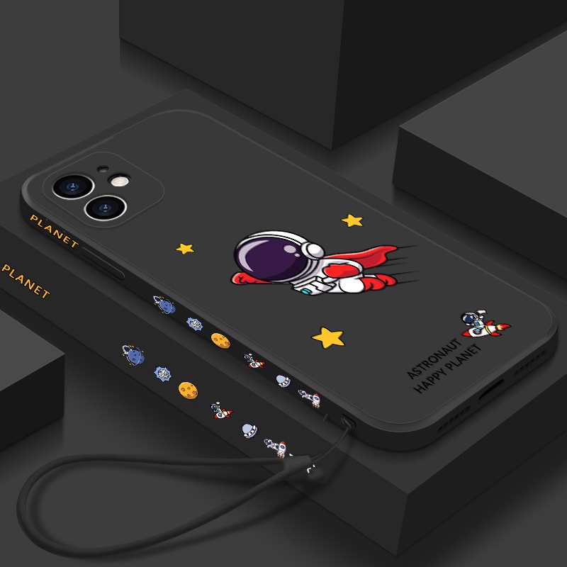 Ốp Điện Thoại Tpu Hình Phi Hành Gia Cho iPhone 7 8 Plus iPhone X XS Max iPhone 6 6s Plus 7Plus XR SE 2020