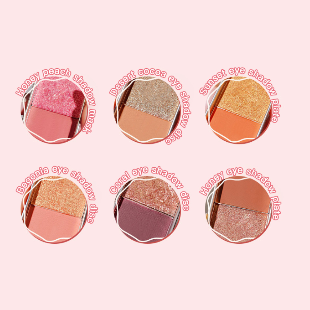 Bảng Phấn Mắt Hanru 2 Màu Pearly Matte Tự Nhiên Lâu Trôi Màu Dễ Dàng | BigBuy360 - bigbuy360.vn