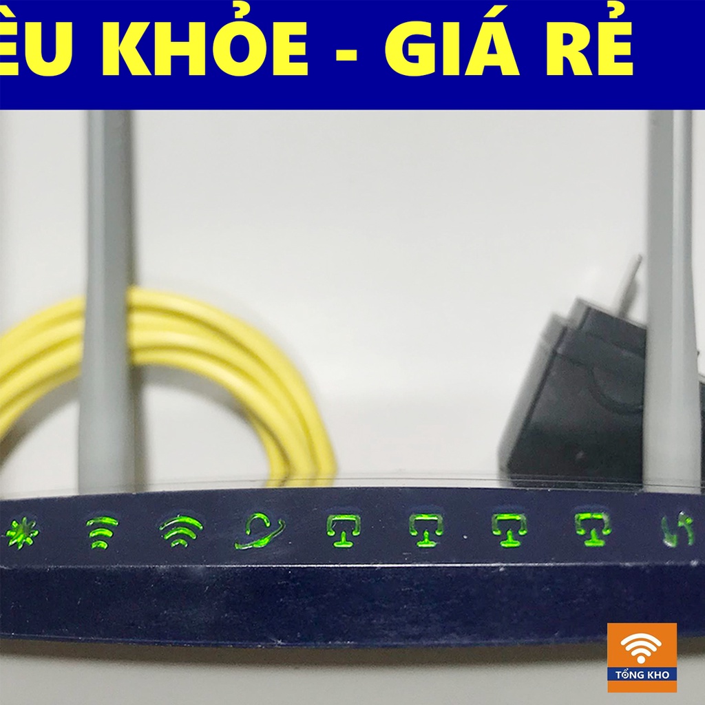 Bộ phát wifi tp link WDR6300, wifi 4 râu Xuyên Tường AC1200 - 2 Băng tần