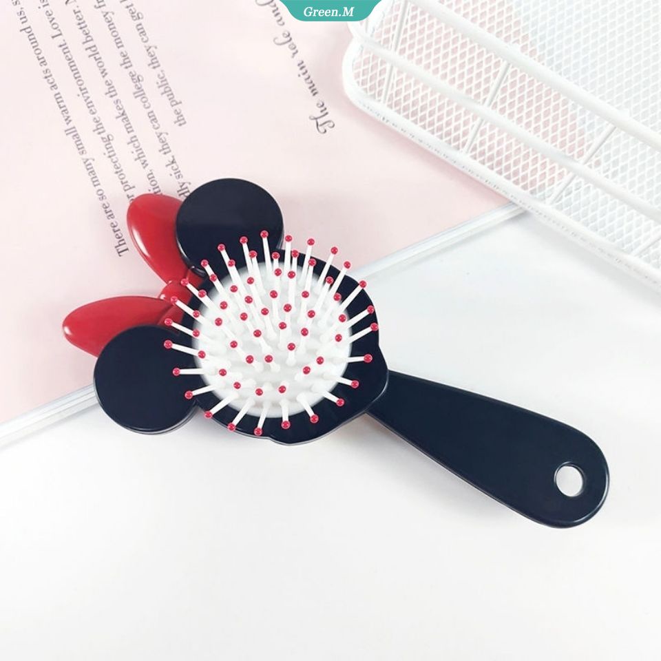 DISNEY Lược Chải Tóc Hình Chuột Mickey Minnie 3D Ngộ Nghĩnh Dành Cho Bé Gái