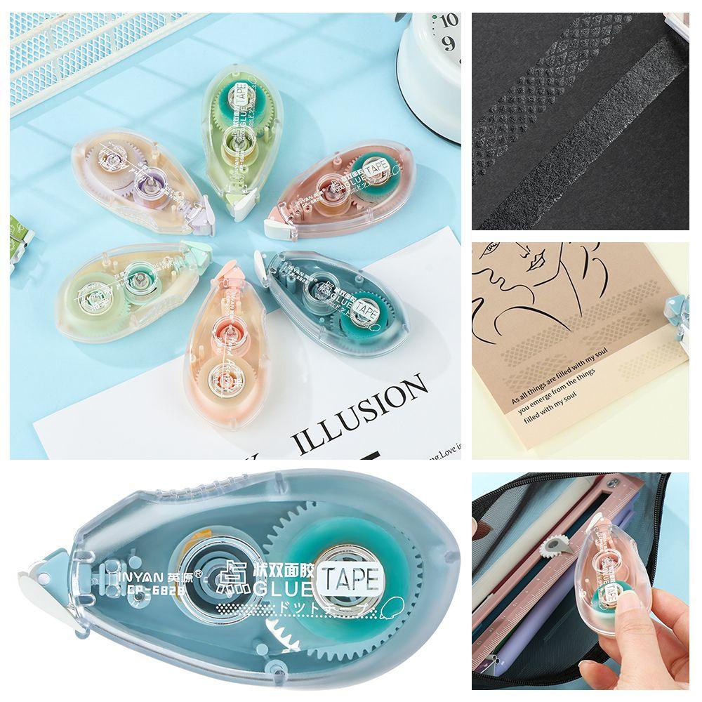 CHOOKEY Cây Lăn Keo Họa Tiết Chấm Bi Độc Đáo Trang Trí Đồ Thủ Công DIY