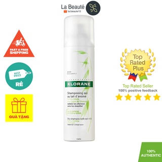 Klorane Shampooing Sec Extra-Doux Dry Shampoo - Dầu Gội Khô Cho Tóc Thường 150ml