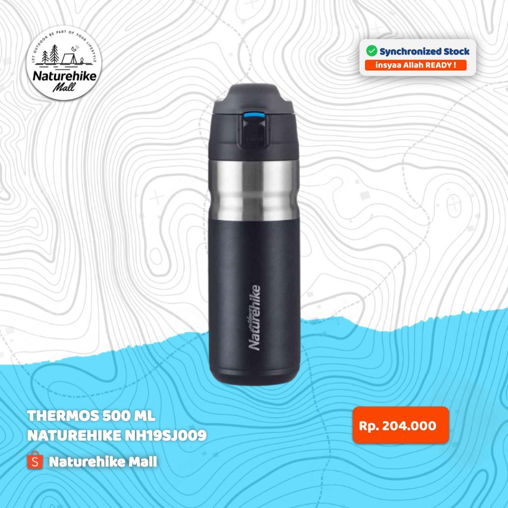 Bình Nước Inox 500ml Naturehike Nh19Sj009