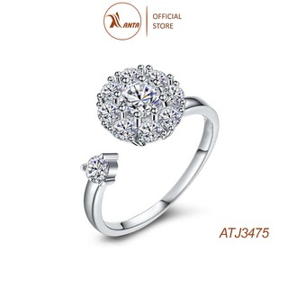 Nhẫn xoay Thời Trang Nữ ANTA Jewelry - ATJ3475 đính đá quà tặng cho nữ