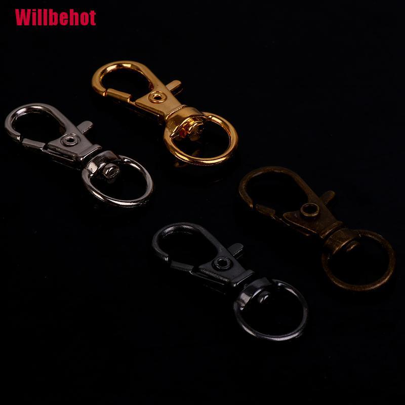 Bộ 10 Móc Tôm Nhiều Màu Sắc Dùng Làm Dây Đeo Túi Xách