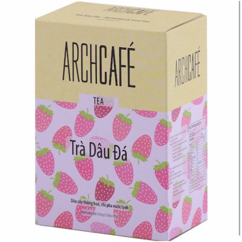 Trà Dâu Hòa Tan Archcafe 90G (6 Gói)