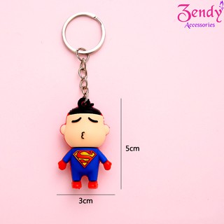 Móc khóa siêu anh hùng thời trang