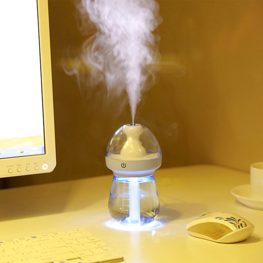 Máy Phun Sương Tạo Ẩm 240ml Sạc Usb