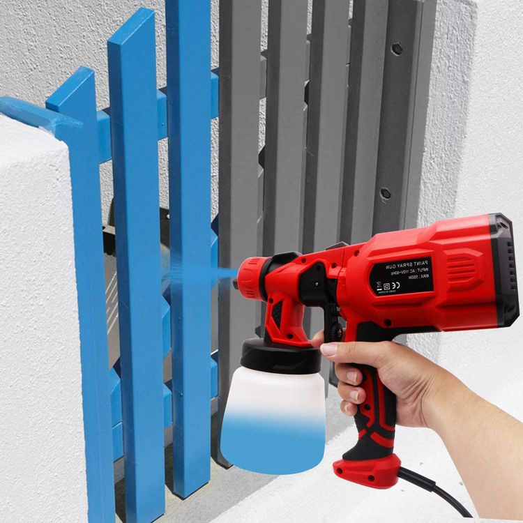 [LOẠI TỐT] Súng phun sơn cầm tay HADAWA - Máy phun sơn cao cấp Nhật Bản -  Công suất 550W - Lõi đồng 100% -Dung tích lớn