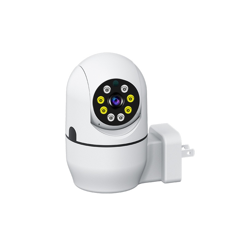 Camera wifi YOOSEE chui bóng đèn/chui cắm điện kiểu dáng độc đáo xoay 360 độ, hỗ trợ flash quay đêm có màu