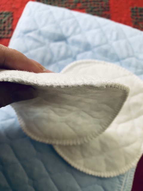 4 Miếng lót sữa cotton giặt được 6-9-12 lớp