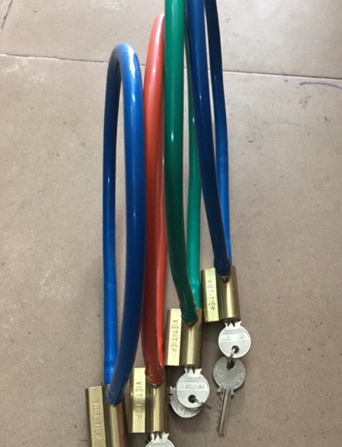 Khoá dây việt tiệp chống trộm