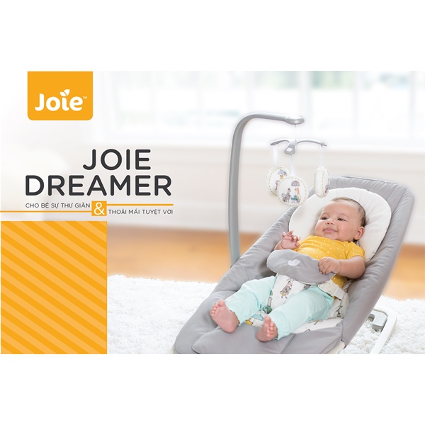 Ghế rung nhún có nhạc cao cấp - Joie Dreamer