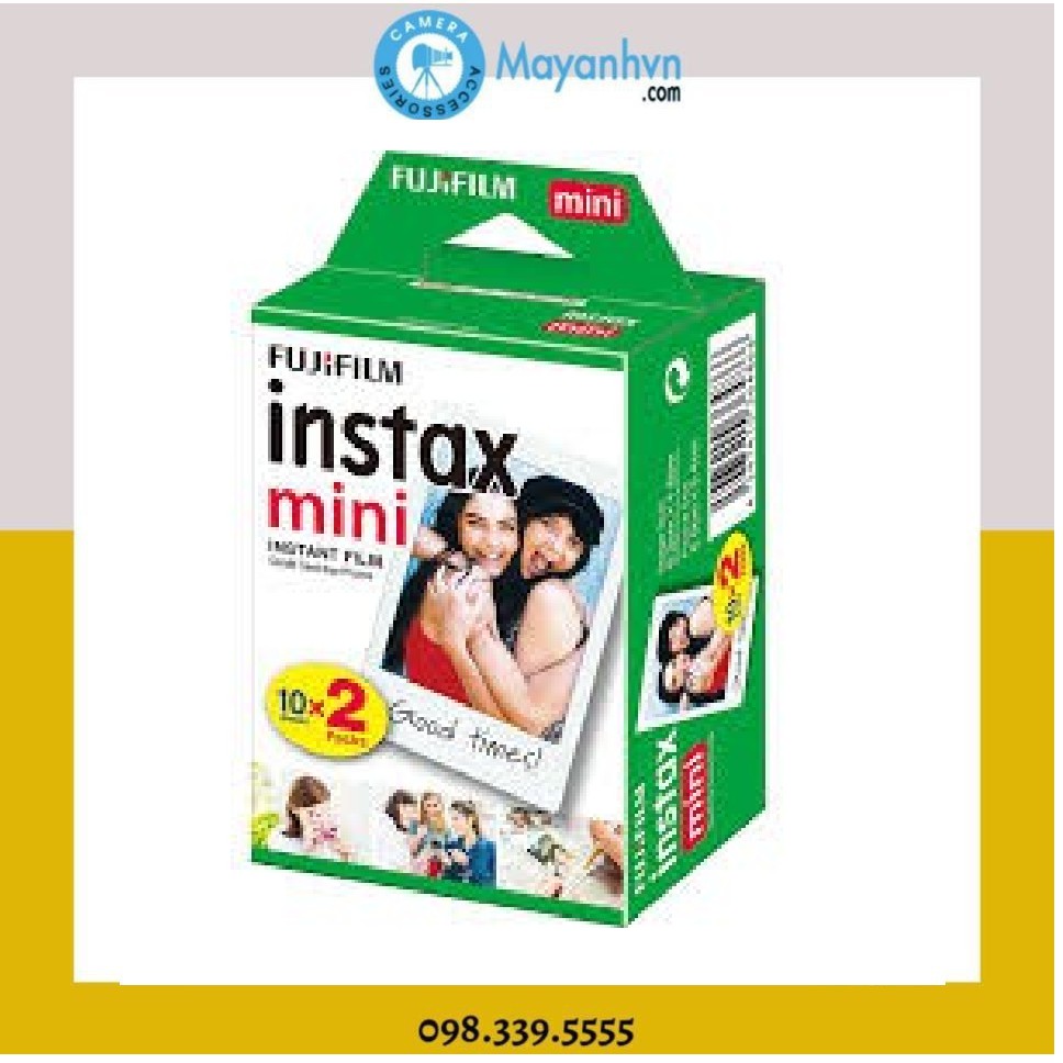 Film Instax mini cho máy ảnh Fujifilm Instax Mini (Trăng)