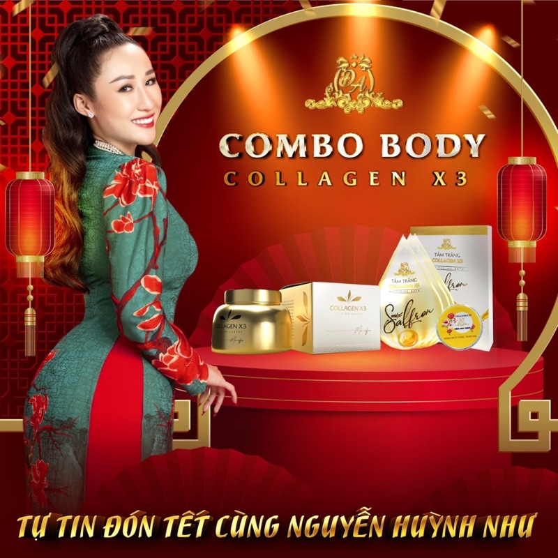 Combo Body Luxury + Kích trắng X3 + Tắm trắng Collagen X3 Luxury Chính Hãng 100%
