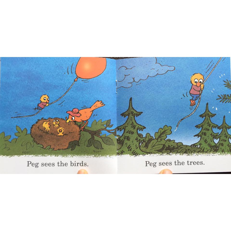Combo 12q - I can read - Peg the chick + File nghe