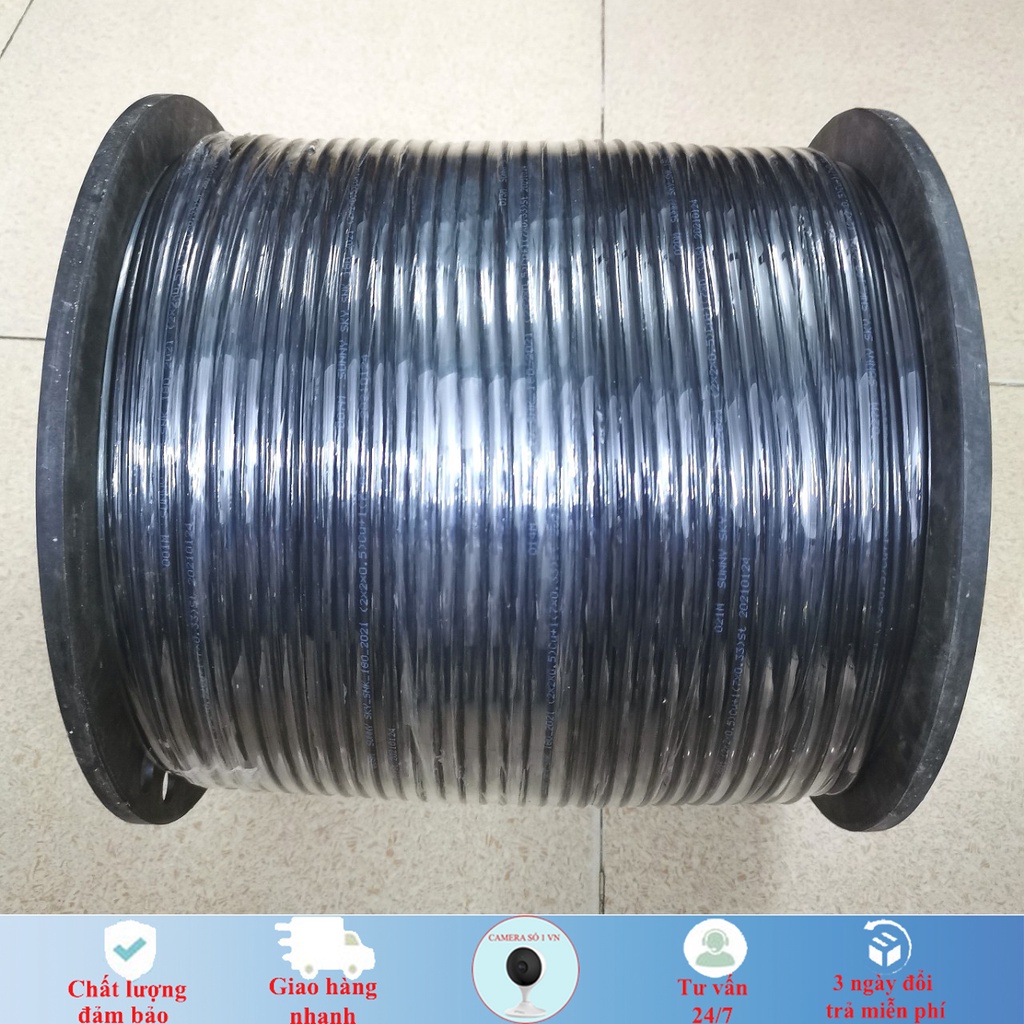 500m dây mạng 4 lõi đồng có thép gia cường trợ lực, chống đứt gãy,có dầu chống ẩm,chống côn trùng cắn, cuộn 500m giá tốt