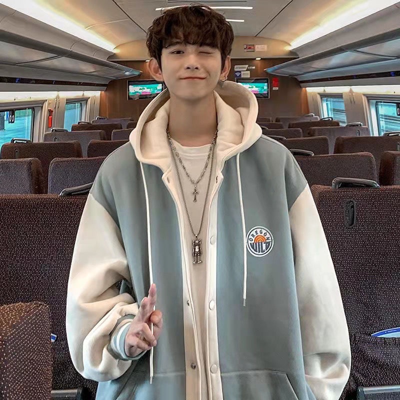 Áo Khoác hoodie  Cardigan Có Mũ Trùm Thời Trang Mùa Đông Hàn Quốc 2022