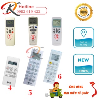 Điều khiển điều hòa LG - Remote máy lạnh LG - Điều khiển máy lạnh LG TẤT CẢ CÁC LOẠI