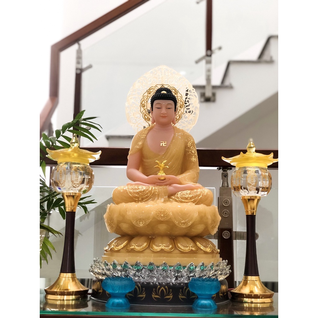 Tôn tượng Thất Phật Dược Sư Lưu Li 7 Ấn Thủ khác nhau