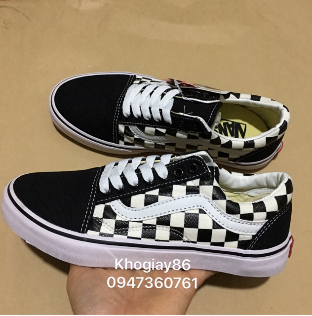 [SALE SỐC-SẴN HÀNG] Giày vans old skool caro size 36->43 NAM NỮ