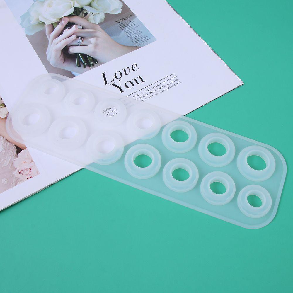 GOGOUP Khuôn Silicone Dùng Làm Nhẫn Pha Lê Thủ Công DIY