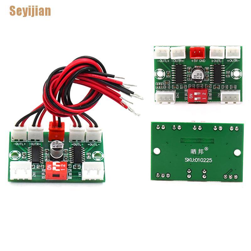 Bảng Mạch Khuếch Đại Âm Thanh Kỹ Thuật Số 4 Kênh 3W * 4 DC 5V Mini PAM8403