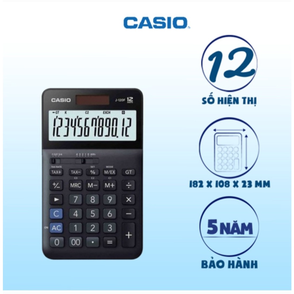 Máy Tính Casio J-120F