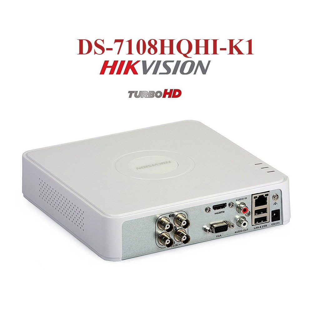 Đầu ghi hình camera Hikvision 8 kênh 7108HQHI-K1, 7104HQHI-K1, 7104HGHI , 7108HGHI - Hàng chính hãng